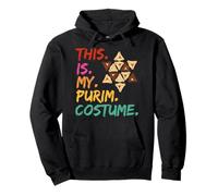 This is My Purim Costume Jewish Hamantaschen Magen David Sweat à Capuche