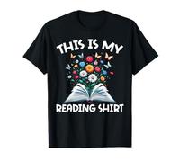 This Is My Reading Shirt Librarian Librarian Bookworm T-Shirt