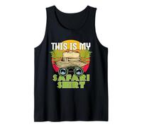 This is My Safari Africa Zoo Animal Lover Animal Lover Animal Elephant Débardeur