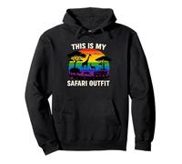 This is My Safari LGBTQ Shirt Cool African Safari Lovers Sweat à Capuche