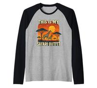 This is My Safari Outfit Shirt Cool African Safari Lovers Manche Raglan