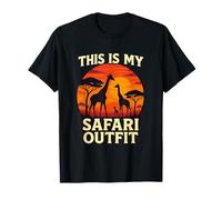 This is My Safari Outfit Shirt Cool African Safari Lovers T-Shirt