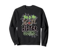 This is My Scary Sister Costume Family Matching Halloween Sweatshirt