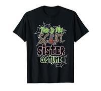 This is My Scary Sister Costume Family Matching Halloween T-Shirt Graphique avec Valeur