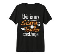 This is My Scary Teacher Costume Funny Halloween T-Shirt Haut de Gamme