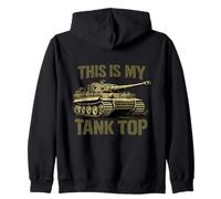 This is My Tank Armor Military Joke Sweat à Capuche