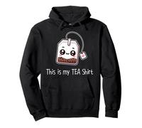 This is My Tea Shirt Pun Tea Lover Kawaii Tea Humour Sarcasme Sweat à Capuche