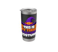 This is My Tired Teacher Costume Funny Halloween Gobelet isotherme en acier inoxydable double paroi