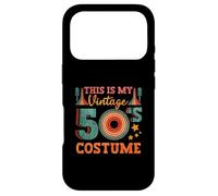 This is My Vintage 50's Costume Outfit Thème années 50 Coque pour iPhone 17 Pro
