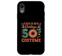 This is My Vintage 50's Costume Outfit Thème années 50 Coque pour iPhone XR