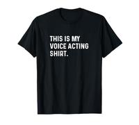 This Is My Voice Acting Shirt - Acteur Actrice Vlog Vlogging T-Shirt