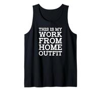 This Is My Work From Home Outfit Funny Online Job Worker Débardeur