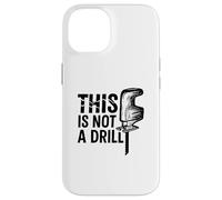 This is Not A Drill Cool Jigsaw Funny Tool Humor Novelty Coque pour iPhone 14