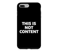 This is Not Content Coque pour iPhone 7 Plus/8 Plus