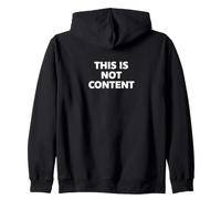 This is Not Content Sweat à Capuche