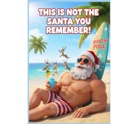 This is NOT the Santa That You Remember: Fake Book Cover Prank, Gag Gift