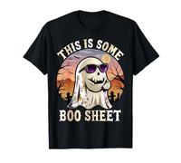 This is Some Boo Drap Fantôme Rétro Amusant Halloween T-Shirt
