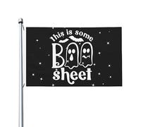 This Is Some Boo Sheet Drapeau pour chambre d'adolescent double face fantaisie drapeaux décoration murale pour chambre de garçons 0,9 x 1,5 m, This Is Some Boo Sheet Tapisserie