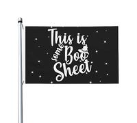 This Is Some Boo Sheet Flag Double face Fantaisie Drapeaux Bannière extérieure pour fête 3 x 5 pieds, This Is Some Boo Sheet Tapisserie pour chambre à coucher