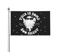 This Is Some Boo Sheet Flag Double Face Vintage Flag Wall Art pour chambre de garçons 3x5 pieds, This Is Some Boo Sheet Tapisserie pour salle de classe