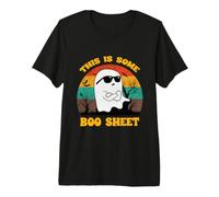 This is Some Boo Sheet Groovy Ghost Lunettes de Soleil Halloween T-Shirt Haut de Gamme