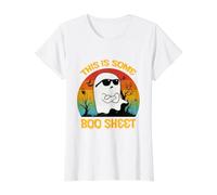 This is Some Boo Sheet Retro Cute Ghost Lunettes de Soleil Halloween T-Shirt Graphique avec Valeur