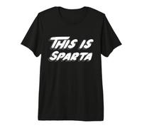 This is Sparta | Grèce Greek War Movie T-Shirt Haut de Gamme