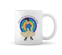 this is the ass of a killer bella Tasse blanche Café Mug