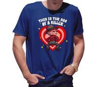 This Is The Ass Of A Killer Freddy T-shirt bleu pour homme Size M