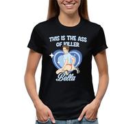 This is The Ass of Killer Bella Twilight New T-Shirt Femme Noir Size S