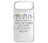 This is The Day The Lord Has Made Sign Rejoice Psalm 118:24 Coque pour iPhone Air