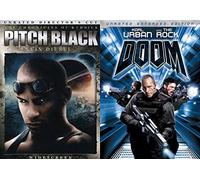 This is The Fight We've Been Waiting For!!! Vin Diesel Vs. The Rock - Pitch Black (Unrated Director's Cut) & Doom (Unrated Extended Edition) 2 Feature Film -DVD Set