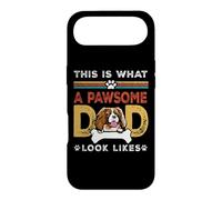 This is What A Pawsome Dad Look Likes Cavalier Dog Dad Coque pour iPhone Air