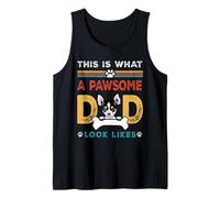 This is What A Pawsome Dad Look Likes Chihuahua Dog Dad Débardeur