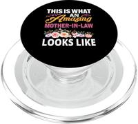This is What an Amazing Mother in Law Looks Like Mothers Day PopSockets PopGrip pour MagSafe