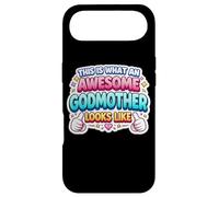 This is What an Awesome Godmother Looks Like Baptême Funny Coque pour iPhone Air