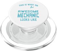 This is What an Awesome Mechanic Looks Like Funny Gift PopSockets PopGrip pour MagSafe