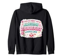 This is What an Awesome Radiologist Looks Like Women Floral Sweat à Capuche