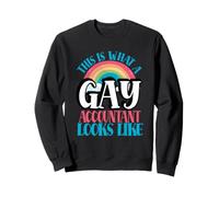 This is What Gay Accountant Looks Like LGBT Gay Accountant Sweatshirt