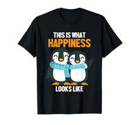 This is What Happiness Looks Like Königspingouin Pingouin T-Shirt Graphique avec Valeur