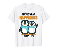 This is What Happiness Looks Like Königspingouin Pingouin T-Shirt Graphique avec Valeur