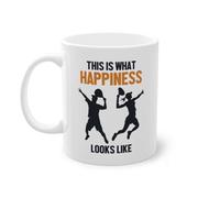 This Is What Happiness Looks Like Paddle Tennis Padel Tasse à café | Tasse à café | Paddleball, Padel, Tennis, Padel Tasse blanche (11130B)