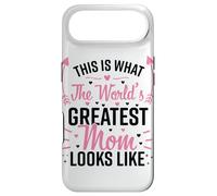 This is What The World's Greatest Mom Look Lke Mother's Day Coque pour iPhone Air