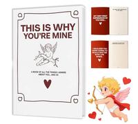 This Is Why You're Mine - Livre souvenir pour couple pour écrire votre histoire, livre souvenir romantique pour anniversaires, mariages et cadeau de Saint-Valentin, pour petit ami, petite amie, mari