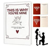 This Is Why You're Mine - Livre souvenir pour couples pour écrire des notes d'amour, des souvenirs et des raisons que vous chérirez mutuellement - Cadeau romantique parfait pour les anniversaires, les