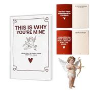 This Is Why You're Mine - Livre souvenir pour couples pour écrire des notes d'amour, journal guidé pour messages romantiques, promesses et souvenirs, cadeau d'anniversaire ou de Saint-Valentin parfait