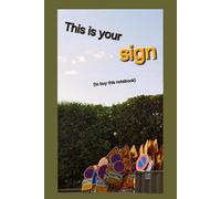 This is your sign to buy this notebook: Empty notebook/ journal with lined pages