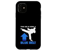This Kid is Now A Blue Belt Karaté Arts Martiaux Garçon Coque pour iPhone 11