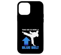 This Kid is Now A Blue Belt Karaté Arts Martiaux Garçon Coque pour iPhone 12 Mini