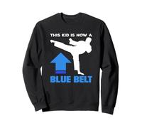 This Kid is Now A Blue Belt Karaté Arts Martiaux Garçon Sweatshirt